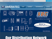 Tablet Screenshot of ameratec.net